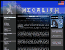 Tablet Screenshot of megalith.org